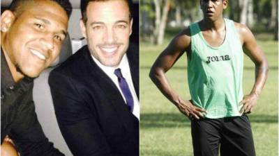 El actor cubano William Levy y el jugador Lahera han compartido varias imágenes.