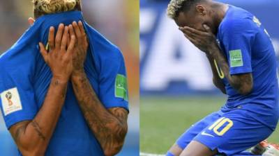 Neymar acabó llorando luego de imponerse ante los ticos. FOTOS AFP.