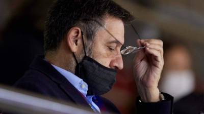 Bartomeu está vinculado a la causa por la campaña de desprestigio en redes sociales a jugadores del club y otras personas contrarias a su gestión. Foto EFE.