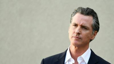 El gobernador de California, Gavin Newsom, es uno de los favoritos para la nominación demócrata.