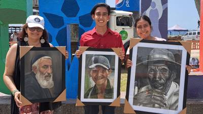 Fotos de las diferentes exposiciones realizadas en tres ciudades del país.