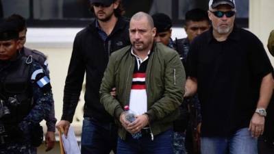 'El Fantasma' fue entregado a funcionarios estadounidenses en la capital guatemalteca. Foto Publinews.