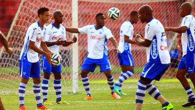 Los seleccionados nacionales trabajaron con mucho empeño para el juego ante Venezuela.