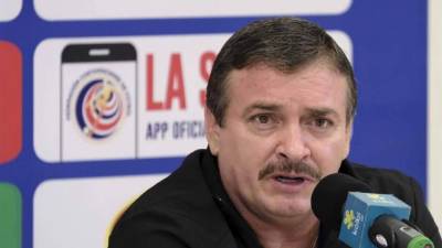 El seleccionador de Costa Rica, Óscar Ramírez. EFE/Archivo