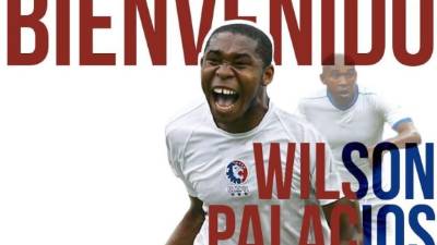 Así le dio la bienvenida el Olimpia a Wilson Palacios.