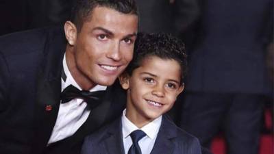 Ronaldo y su hijo mantienen una gran relación.