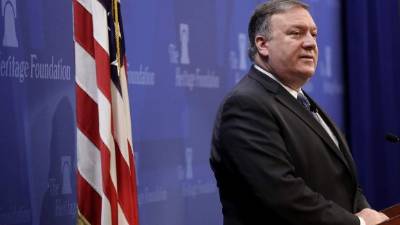 Mike Pompeo, secretario de Estado estadounidense ha sido el vocero de la línea dura del gobierno de Donald Trump hacia Irán.