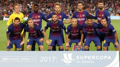 Jugadores del Barcelona deben de remontar el 1-3 encajado en la ida.