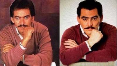 El parecido que José Manuel tiene con su padre Joan Sebastian es realmente cautivador.