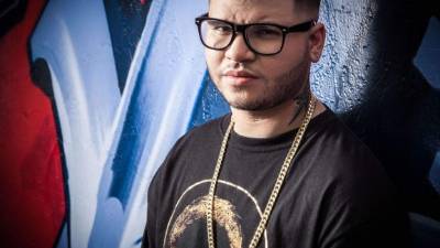 Farruko llega a la ceremonia de los Latin American Music Awards el jueves 17 de octubre del 2019 en el Teatro Dolby en Los Angeles. (Foto por Richard Shotwell/Invision/AP)