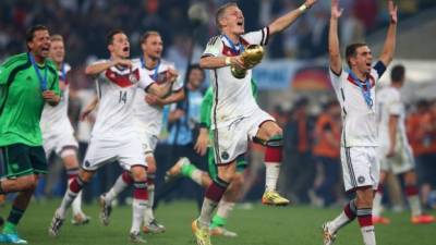Los alemanes son los actuales campeones del mundo.