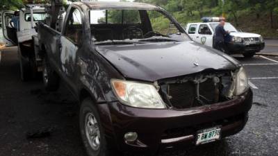 La Policía encontró supuesta cocaína en el carro en que se conducían las víctimas y en el que les prendieron fuego.