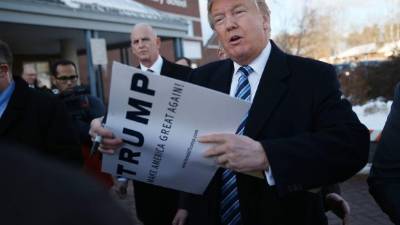 El magnate y candidato presidencial de Estados Unidos, Donald Trump.