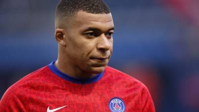 Kylian Mbappé es una de las figuras del PSG. Foto EFE.