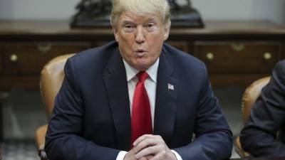 Trump volvió a amenazar al Congreso con un cierre del Gobierno si no aprueban los fondos para su muro en la frontera con México./EFE.