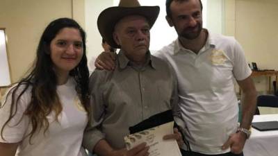 El productor de café Benigno Mejía García.