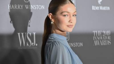 Gigi Hadid fue considerada por la justicia de EEUU para ser parte del juicio contra Harvey Weinstein. Archivo AFP.