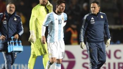 Messi tiene previsto viajar a España, donde el jueves debe comparecer por un juicio por presunto fraude fiscal. Foto AFP / EITAN ABRAMOVICH.