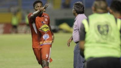Franco Güity anotó el único gol del partido.