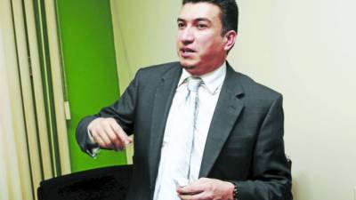 El director de Fiscalías, Rolando Argueta