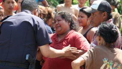 Familiares de José Ernesto Sánchez lamentaron el vil asesinato.