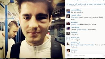 Esta es la foto que subió Casillas en las redes sociales.