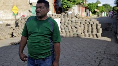 Monimbó, símbolo de la resistencia sandinista y hoy levantado contra Ortega, aún tiene muchas barricadas y está prácticamente sitiado.
