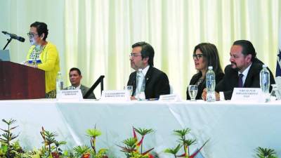 Hace dos días, la Maccih presentó los lineamientos de esta ley que busca regular el financiamiento político.