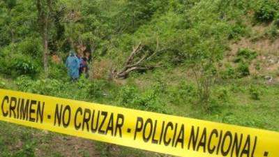 Los pobladores llamaron a la Policía para informar sobre la dantesca escena.