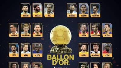 La revista France Football reveló poco a poco el orden en el que quedaron los 30 finalistas al Balón de Oro, hasta llegar al gran ganador del premio que fue Luka Modric.