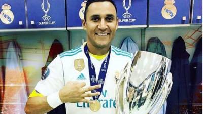 Keylor Navas suma 10 títulos desde su llegada al Real Madrid en 2014.