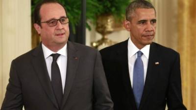 Hollande y Obama se reunieron esta mañana en la Casa Blanca para buscar soluciones a la amenaza terrorista.