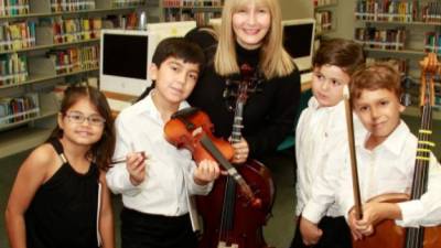 Susan Siman, violinista reconocida a nivel internacional.