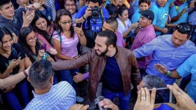 Bukele se postuló a la presidencia de El Salvador con el partido de derecha GANA tras ser expulsado del FMLN./Instagram.