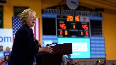 La candidata demócrata tiene su mejor puntuación en las encuestas de intención de voto.