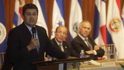 El presidente Hernández dijo que divulgará cómo actúan las bandas criminales.