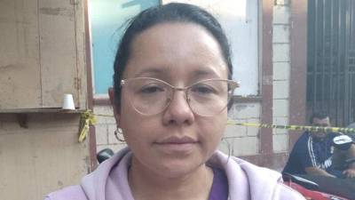 La doctora Ana Molina durante una entrevista a medios de comunicación capitalinos.