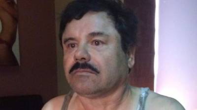 En la imagen un registro del narcotraficante Joaquín 'El Chapo' Guzmán, detenido en Nueva York y a la espera de juicio. EFE/Archivo
