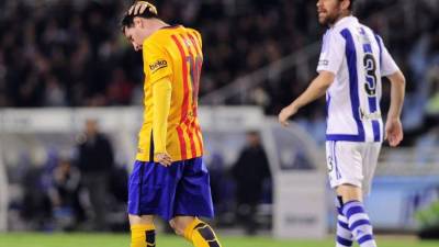 Messi y el cuadro balugarana sufrieron su segunda derrota de forma consecutiva.