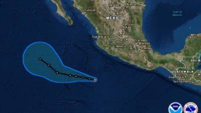 Aletta es la primera tormenta tropical de la temporada.
