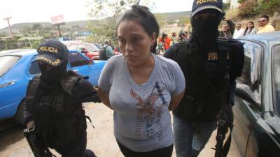 Gloria Yamileth Torres fue puesta a disposición de la Fiscalía por extorsión.