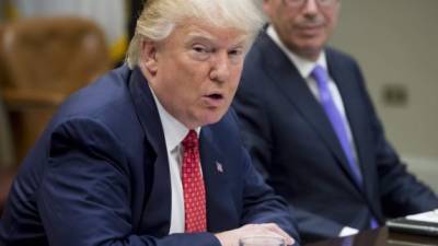 El presidente Trump prepara una nueva orden ejecutiva en materia de migración. AFP.