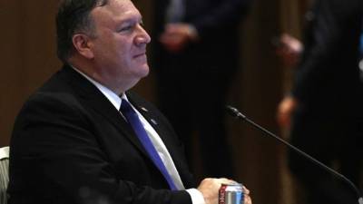 El secretario de Estado de EEUU, Mike Pompeo, advirtió al régimen de Rohani con nuevas sanciones tras la escalada verbal entre Trump y el mandatario iraní./AFP.