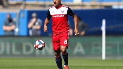 Bryan Acosta anotó un golazo ante el LA GALAXY.