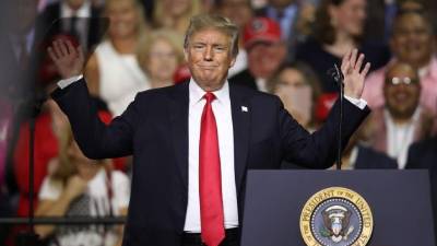 Trump enfrenta una investigación por la supuesta injerencia rusa en las elecciones de EEUU que ganó en 2016./AFP.