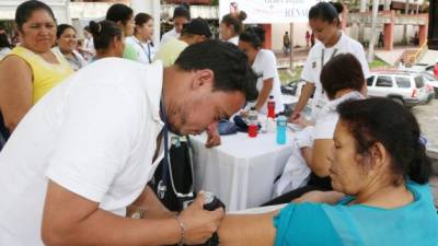 Los pacientes fueron evaluados ayer en la campaña por el Día Mundial de Salud Renal.