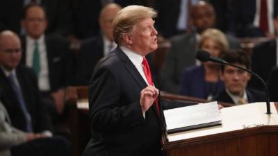 El presidente de EEUU, Donald Trump.