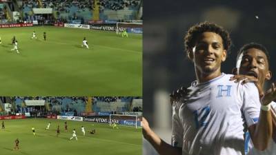David Ruiz marcó un tremendo golazo para cerrar la victoria de Honduras sobre Trinidad y Tobago.