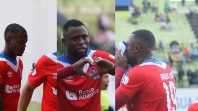 Las imágenes del triunfo del Olimpia ante Juticalpa con Yustin Arboleda como figura. Fue el triunfo más triste en el cuadro olimpista debido a la muerte de su futbolista Demetri Gordon.