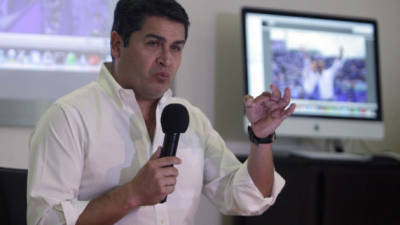 El presidente electo de Honduras, Juan Orlando Hernández.